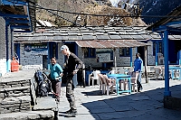 We make a short stop in the Himalaya (2900 m).