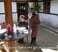 Halfway to The Tiger´s Nest was a Coffee break