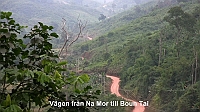  The road between Na Mor and Boun Tai
