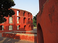 Ram Yantra buildings at the Jantar Mantar observatory in Delhi in 2013