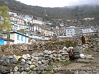 Day 11. We leave Namche Bazar and walk towards Chheplung