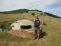 One-man bunkers, Albania 2014