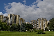 Residential building in Minsk, Belarus.