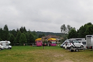 The campsite in Vilnius.