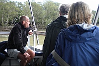 Janne, Henning and Irma is looking for hippos.