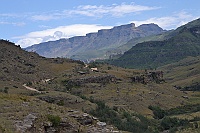 Here is the way to Sani Pass.