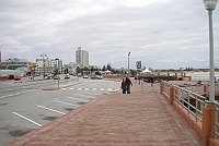 The seafront promenade in Port Elizabeth.