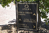 We stopped at Anura vineyards and tested some wine and cheese.