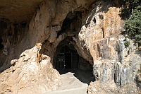 The entrance to the Cango Caves in Oudtshoorn.